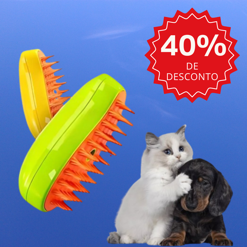 Escova Vapor King Pets