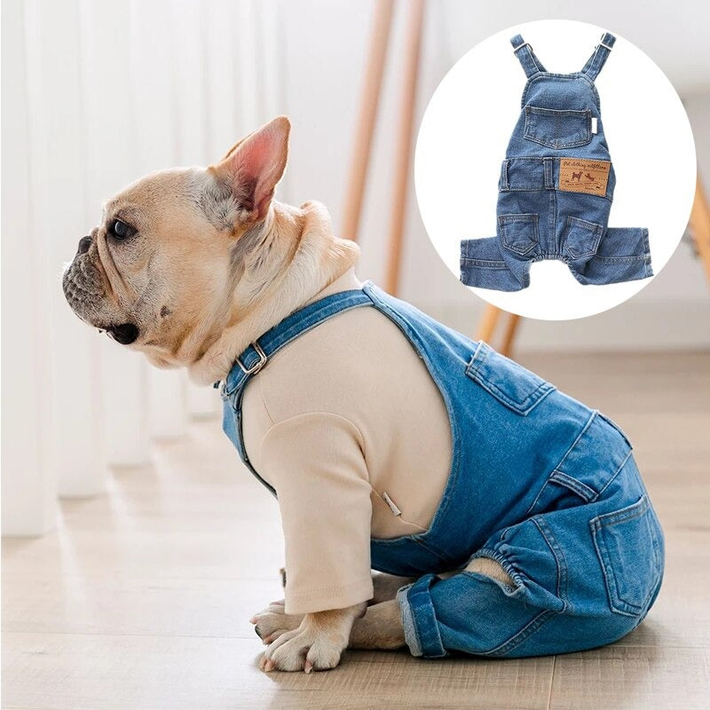 Macacão Jeans | Para Cachorro